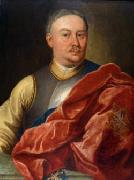Szymon Czechowicz Portrait of Jakub Narzymski, voivode of Pomerania oil painting artist